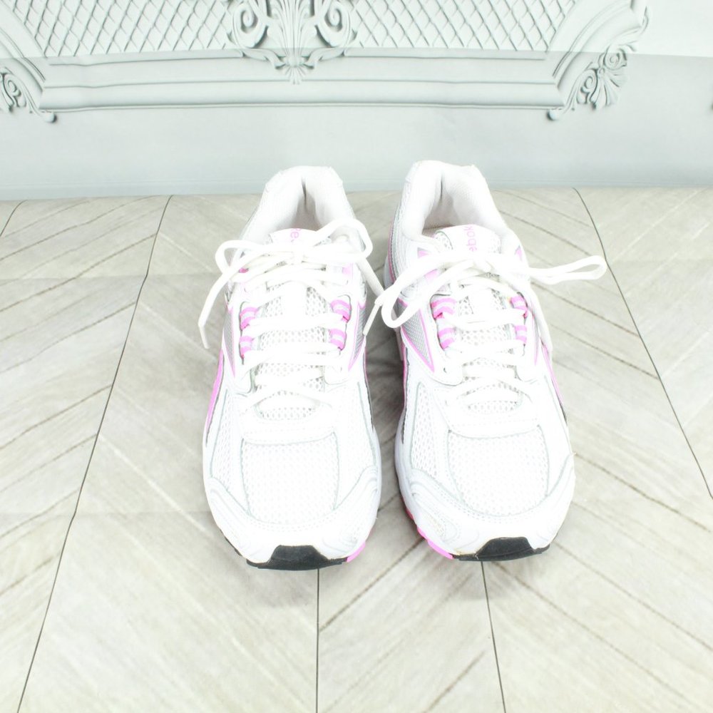 REEBOOK Pheehan Run White Synthetic Running Sneaker Shoes Size US 10 - Picture 5 of 9
